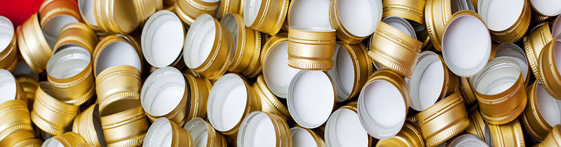 Aluminum PP (polypropylene) Caps Application