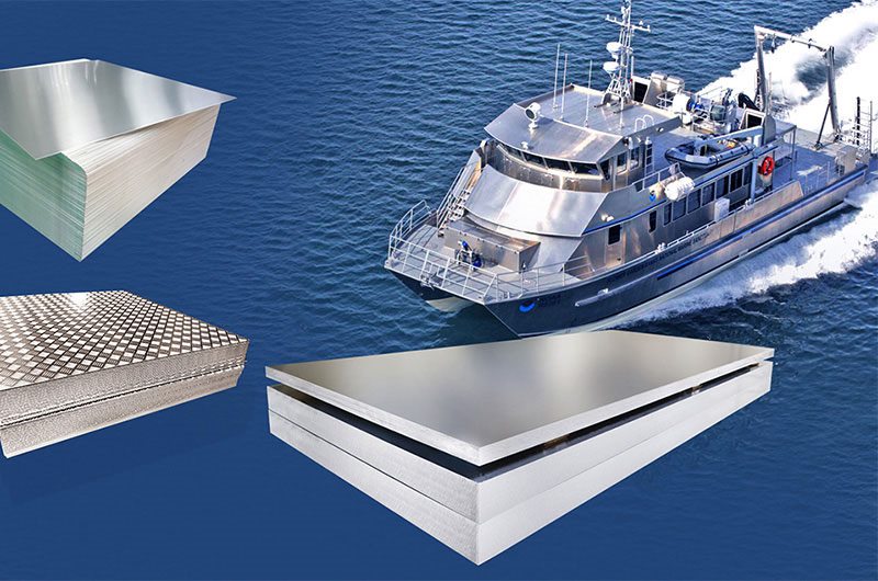 Marine grage Aluminum Plate