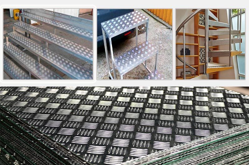 4017 Aluminum Stair Treads Sheet