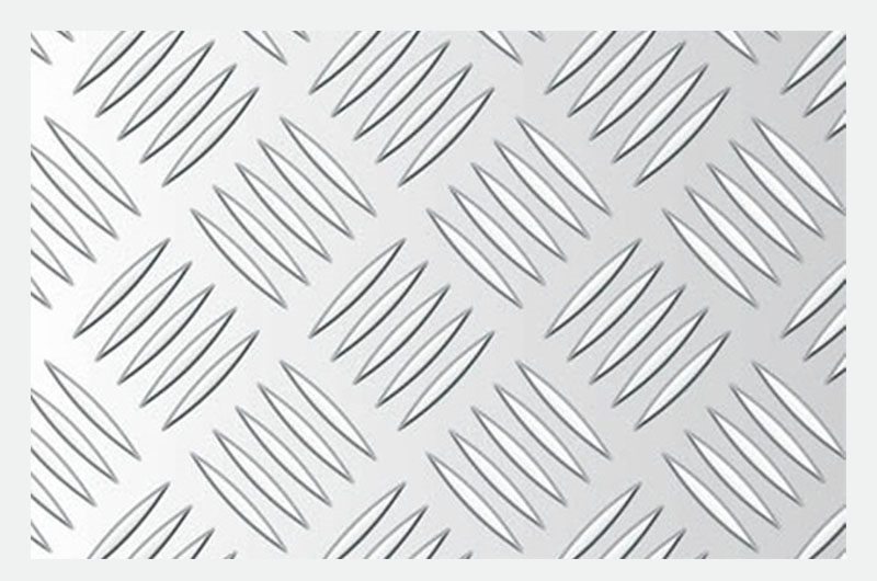 5 Bar Aluminum Tread Plate