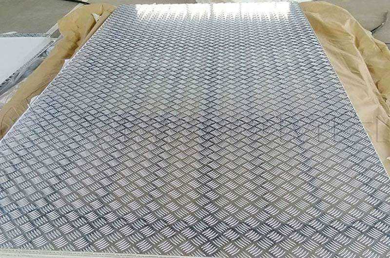 1.5mm Pattern Height 5052 Aluminum Tread Plate