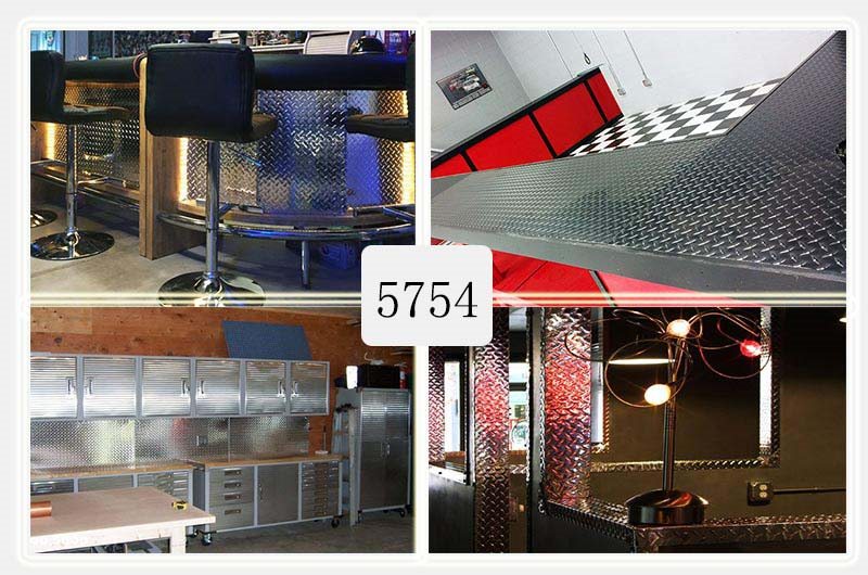 5754 Tread Aluminum Plate