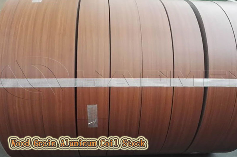 Wood Grain Aluminum Coil Stock