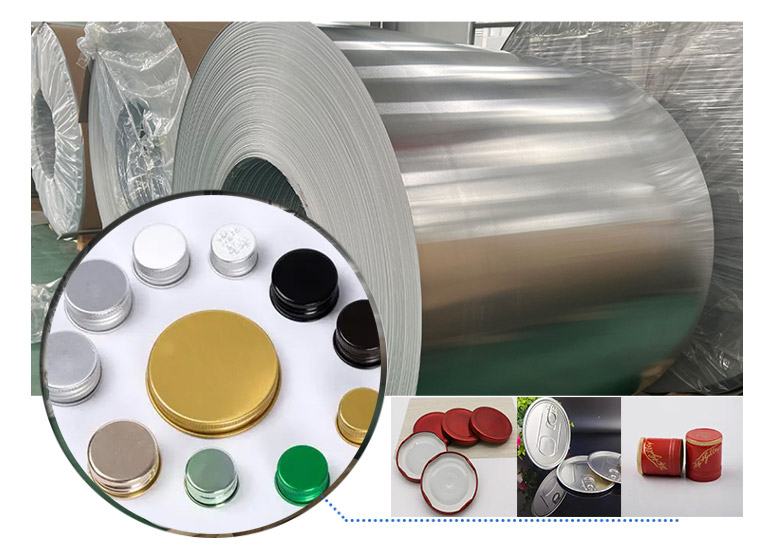 3105 Aluminum Coil Stock for Cap Closure