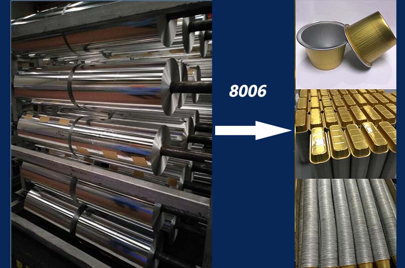 8006 Aluminum Foil Typical Aoolication