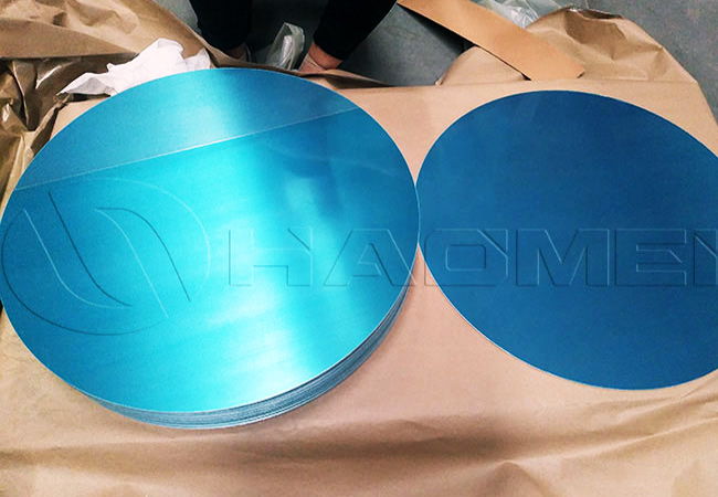 Coated aluminum disc