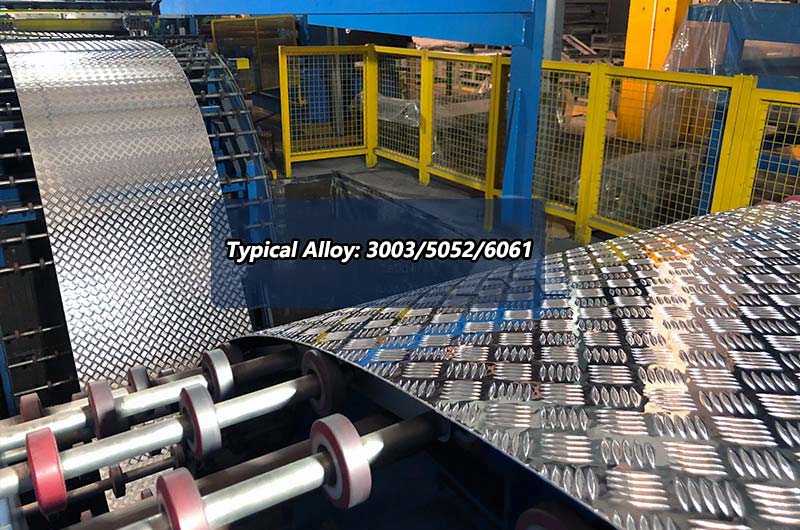 Checkered Aluminum Plate Sheet 