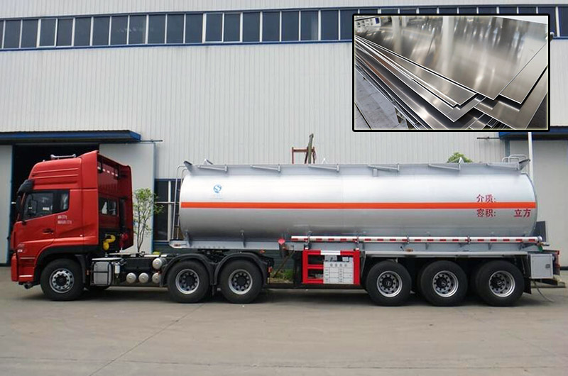Aluminum Plate for Fuel Tanker