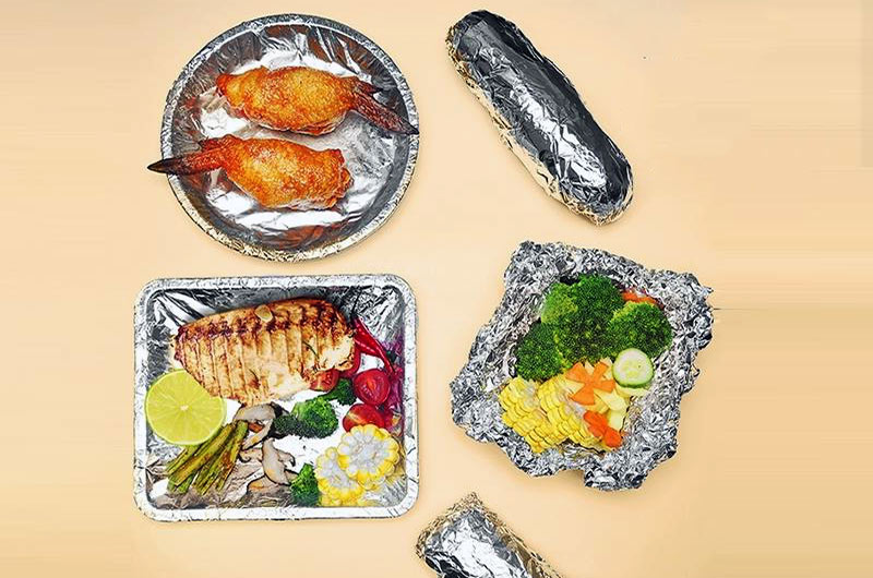 Kitchen Aluminium Foil Sheet for Cooking and Baking