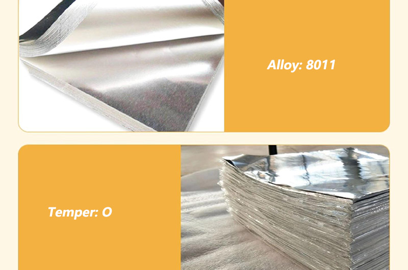 8011 Aluminum foil 