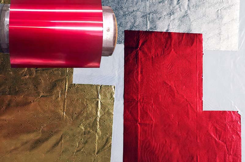Colored Cigarette Aluminum Foil Paper