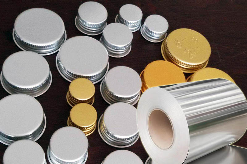 Dos Oil Coated Aluminium Foil for Bottle Cap