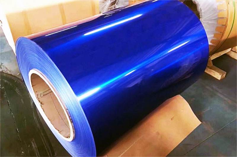 Blue Coated Hydrophilic Aluminum Foil For Air Conditioner