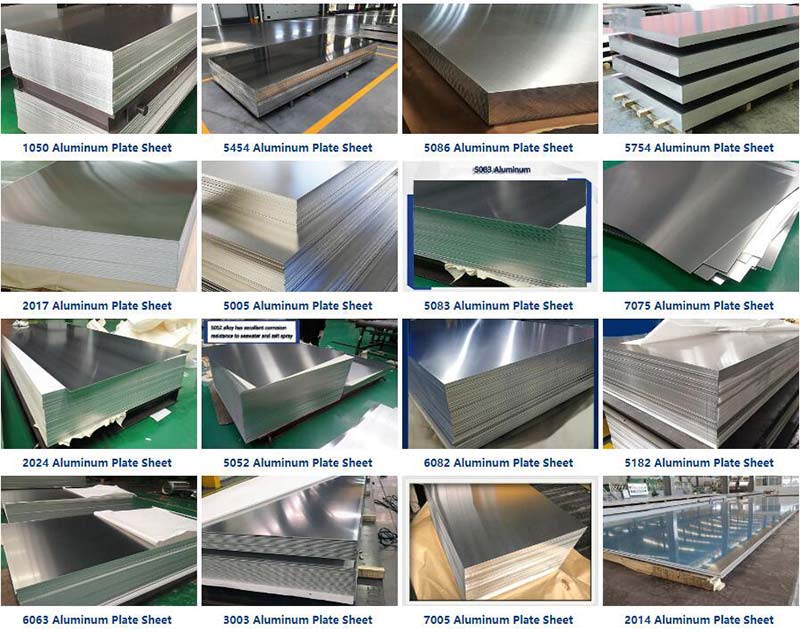 Aluminum plate