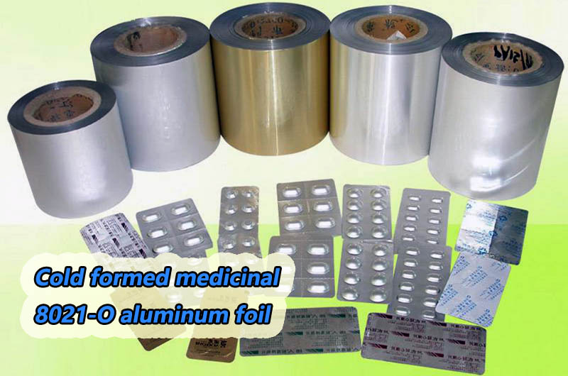 Cold Formed 8021-O Aluminum Foil
