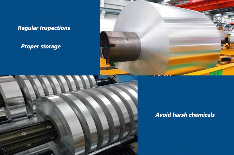 Solutions to hydrophilic aluminum foil problems