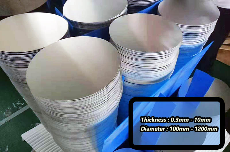 3003 Aluminum Disc Circle Specifications