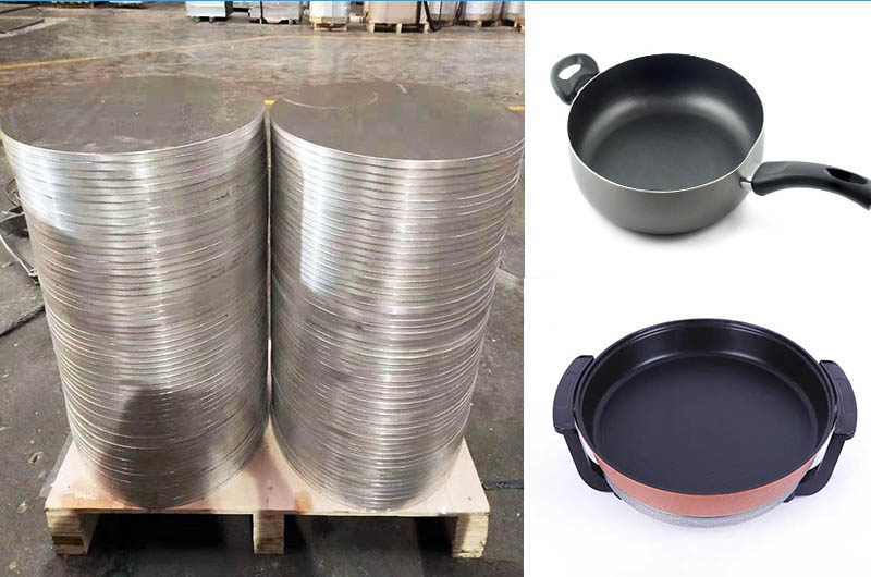 Electric frying pan 3003 aluminum disc