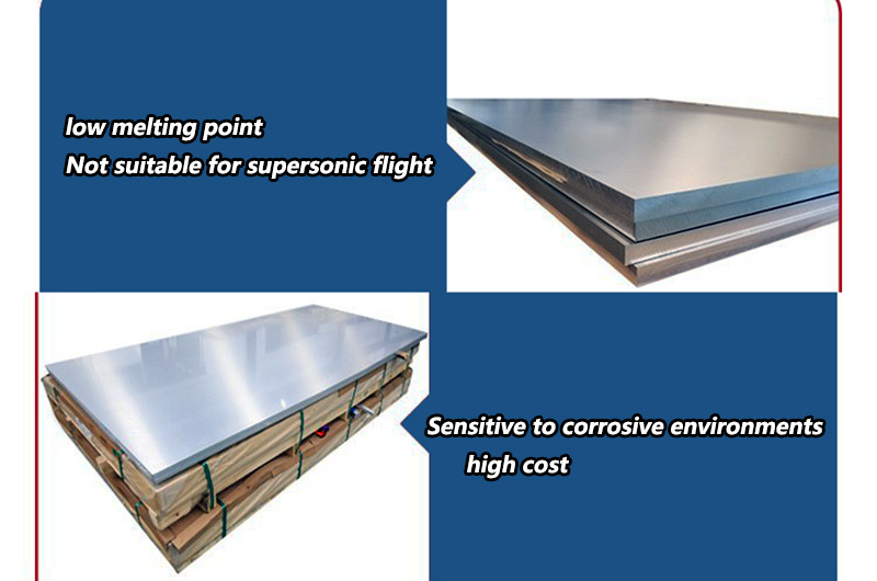 Aerospace aluminum Disadvantages