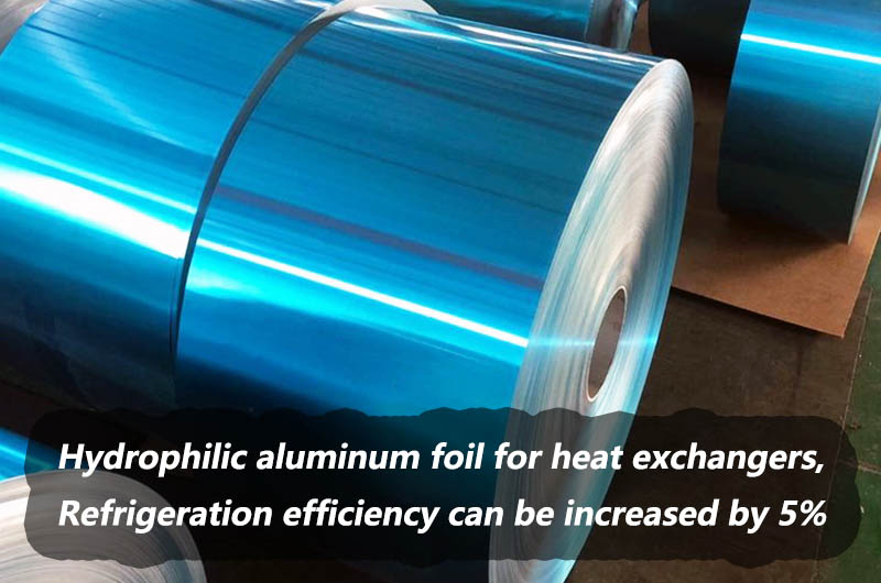 Hydrophilic aluminum foil properties