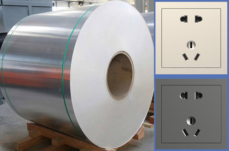 anodized aluminum coil for switch Simon M6