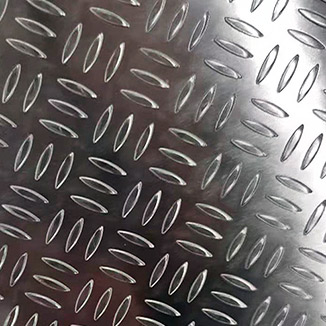 3 Bar Aluminum Checkered Plate