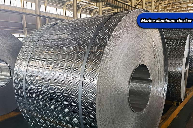 Marine Grade Aluminum Checkered Sheet Coil