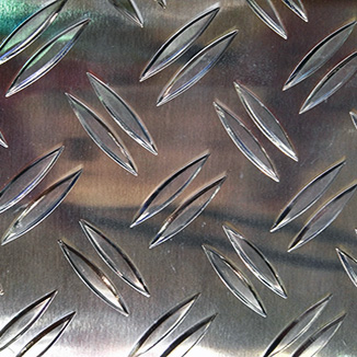 2 bar aluminum checker plate